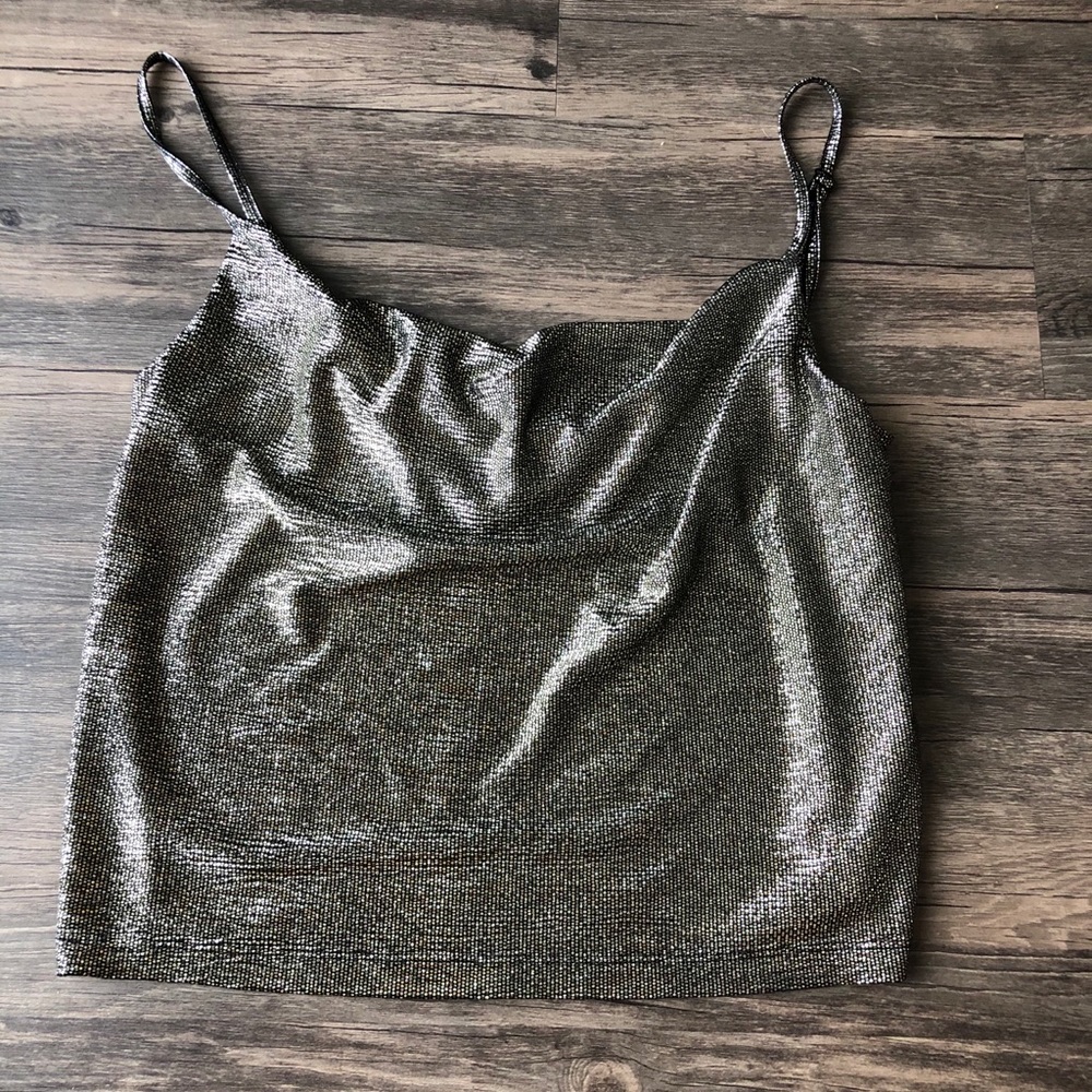 forever 21 cowl neck top